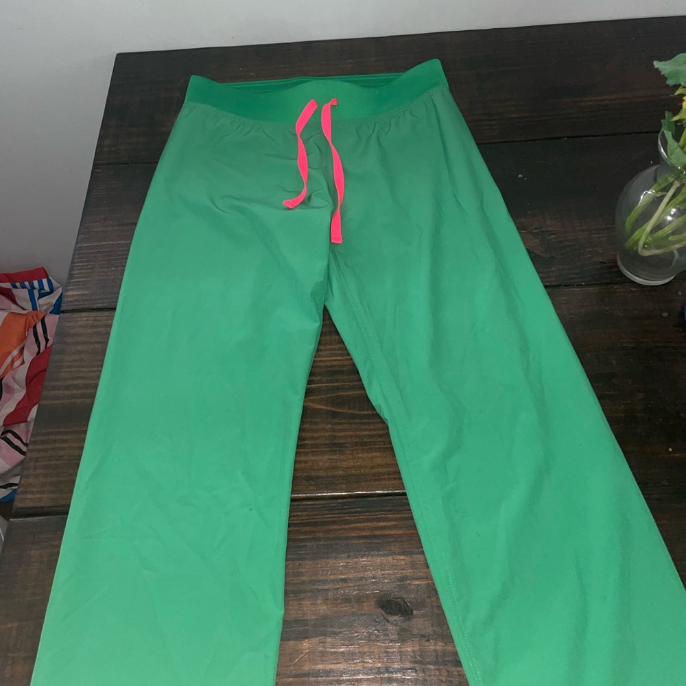 Figs Safety Green limited edition Livingston pant